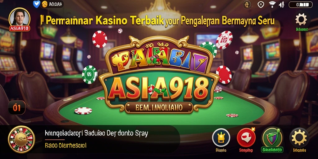 Tampilan menarik dalam permainan Kasino ASIA918 yang memukau.