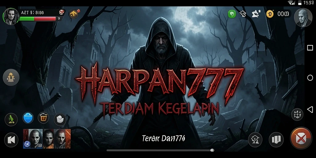 Tampilan menegangkan dari gameplay HARAPAN777 yang penuh kengerian.