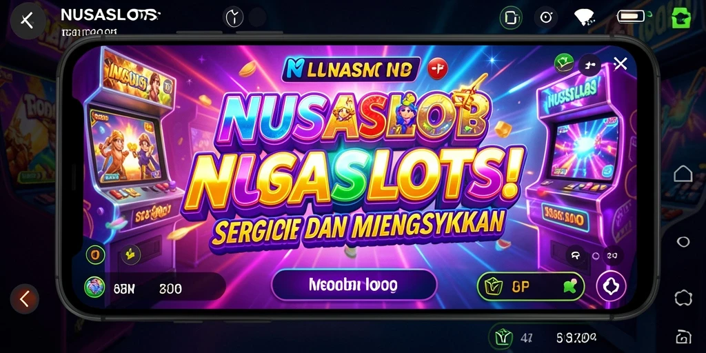 Screenshot gameplay NUSASLOTS menampilkan aksi slot yang seru dan mendebarkan.
