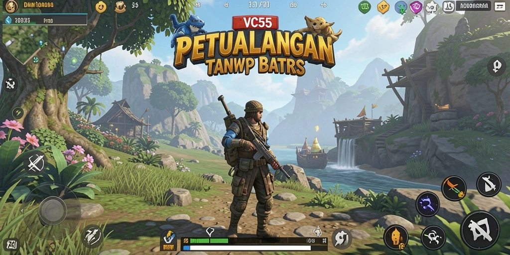 Gameplay Open World yang dinamis dan penuh tantangan di VC55.